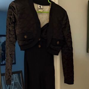Vintage 90s jumpsuit with matching Bolero Jacket
